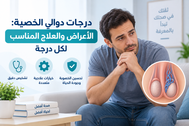 درجات دوالي الخصية: الأعراض والعلاج المناسب لكل درجة